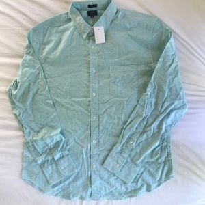 JCrew Long sleeve button down XL cotton linen